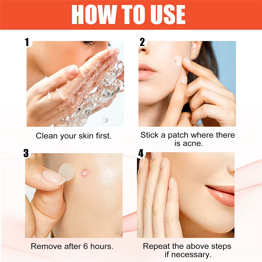 Patch 2 boutons d'acné pour hommes et femmes