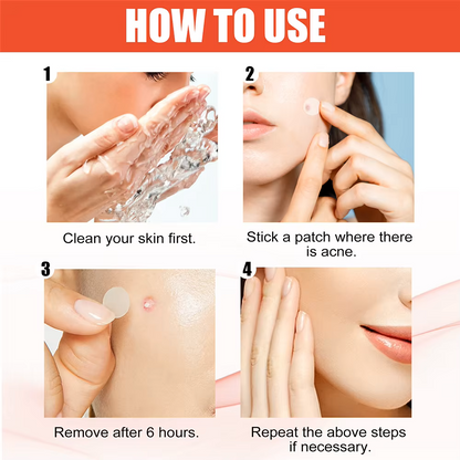 Patch 2 boutons d'acné pour hommes et femmes
