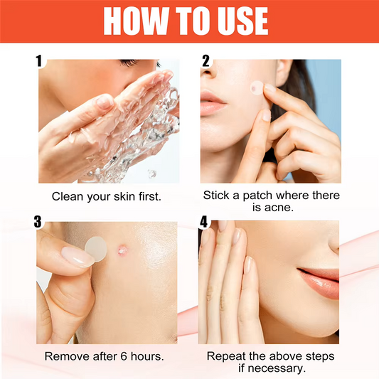 Patch 2 boutons d'acné pour hommes et femmes